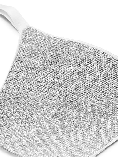 Işıltılı Üçgen Bralet Ve V-String Külot Takımı