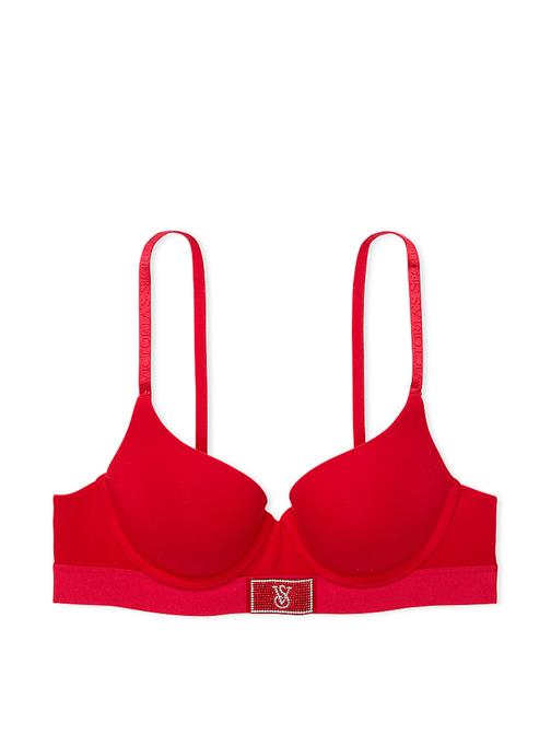 Işıltılı Yama Detaylı Push-Up Perfect Shape Sütyen