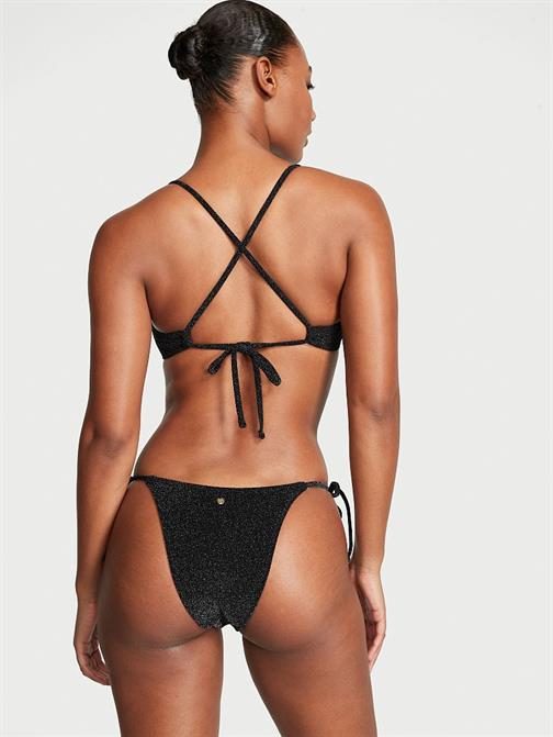 Işıltılı Yandan Bağlamalı Brazilian Bikini Altı