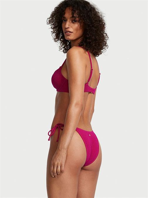 Işıltılı Yandan Bağlamalı Brazilian Bikini Altı