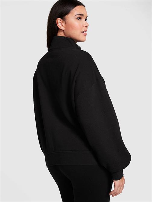 Ivy Fermuarlı Polar Varsity Sweatshirt