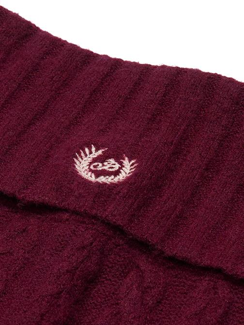 Kolej Örgü Beli Katlanabilen İspanyol Paça Pantolon