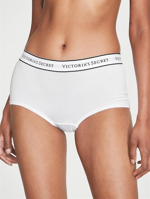 Logolu Pamuklu Boyshort Külot