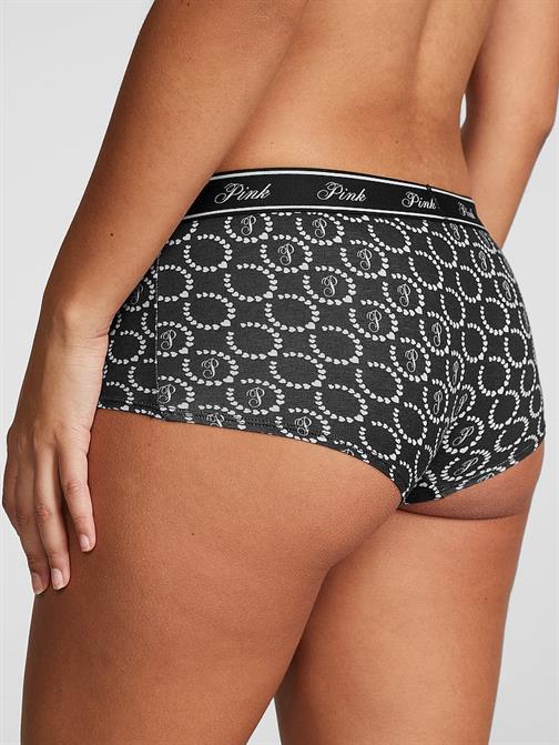 Logolu Pamuklu Boyshort Külot