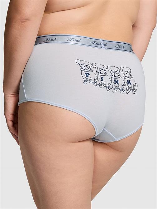 Logolu Pamuklu Boyshort Külot