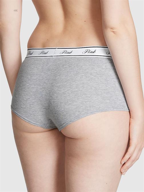 Logolu Pamuklu Boyshort Külot