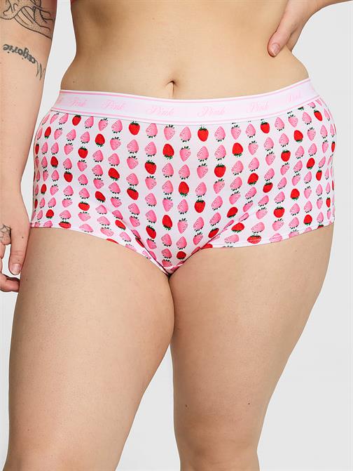 Logolu Pamuklu Boyshort Külot