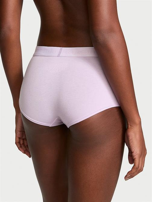 Logolu Pamuklu Boyshort Külot