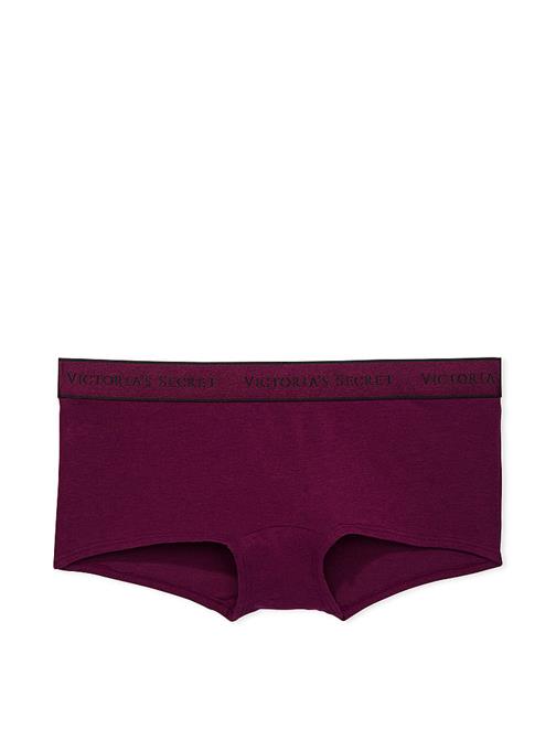 Logolu Pamuklu Boyshort Külot