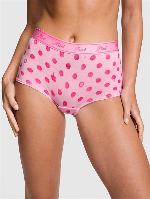 Logolu Pamuklu Boyshort Külot