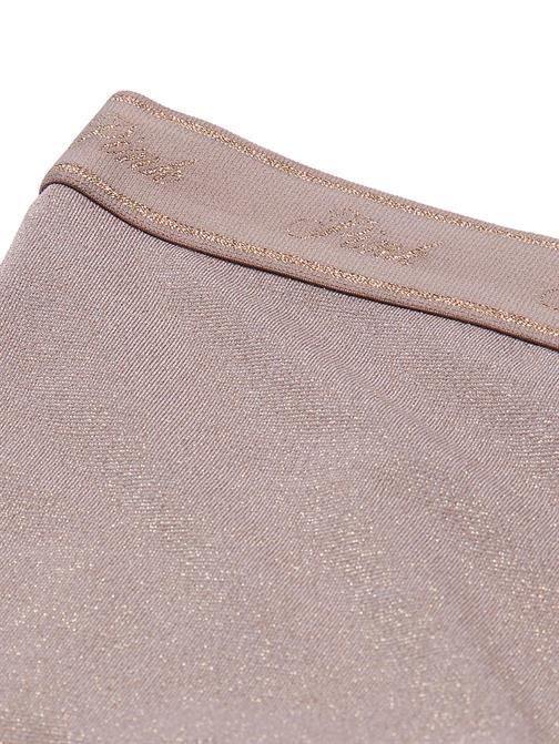 Logolu Pamuklu Işıltılı Boyshort Külot