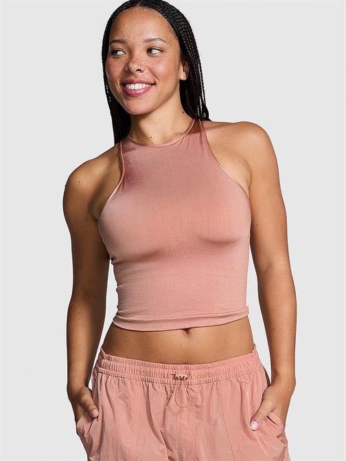 Seamless Sütyenli Halter Tişört
