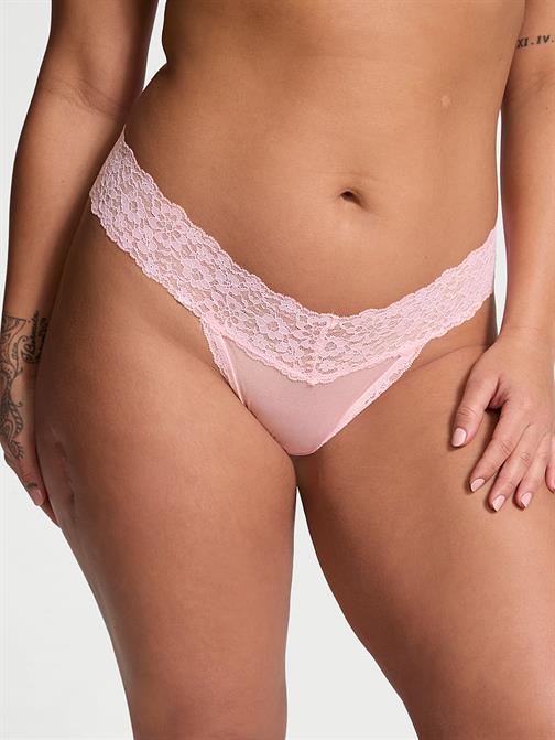 Simli Posey Dantelli Tanga