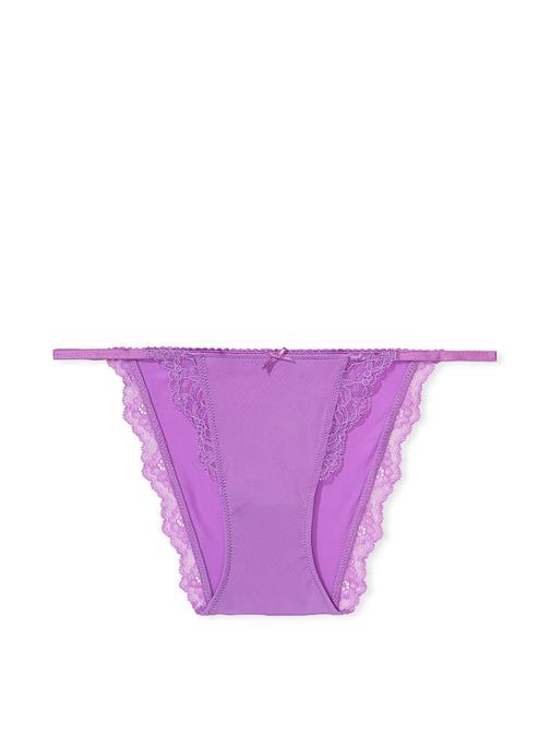 Smooth Dantelli Askılı Bikini Külot