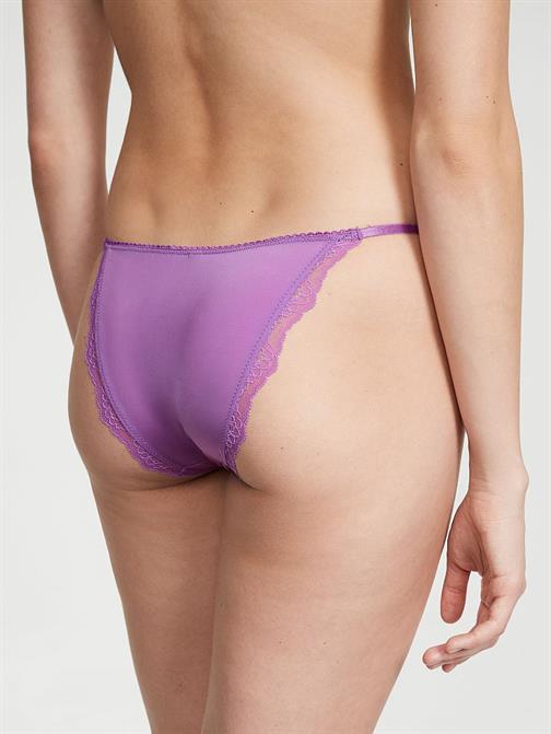 Smooth Dantelli Askılı Bikini Külot