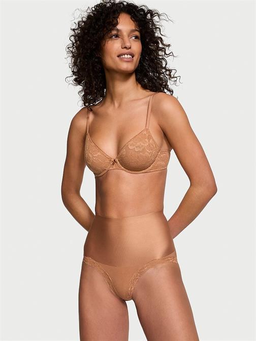 Smoothing Işıltılı Dantelli Brief Külot