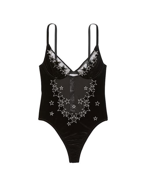 Starstruck Süslemeli Kadife Body