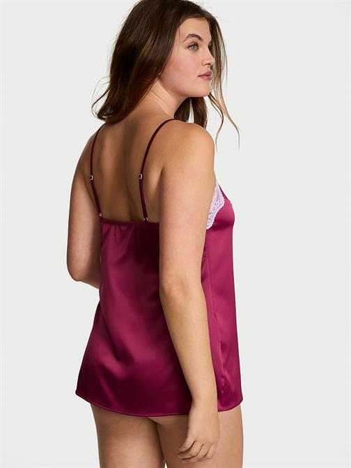 Tease Saten Dantelli Mini Gecelik