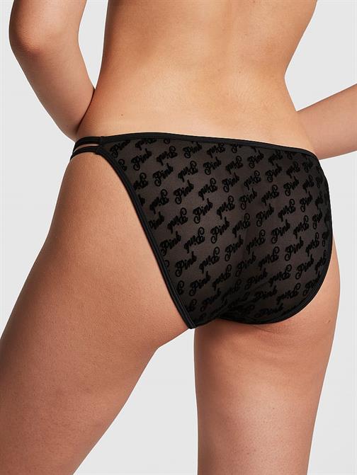Tül Baskılı Cheeky Külot