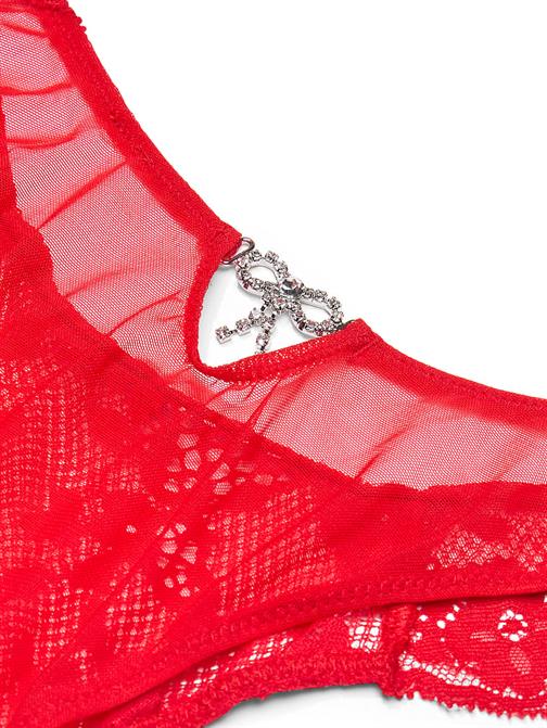 Twinkle Fiyonklu Dantelli Brazilian Külotu