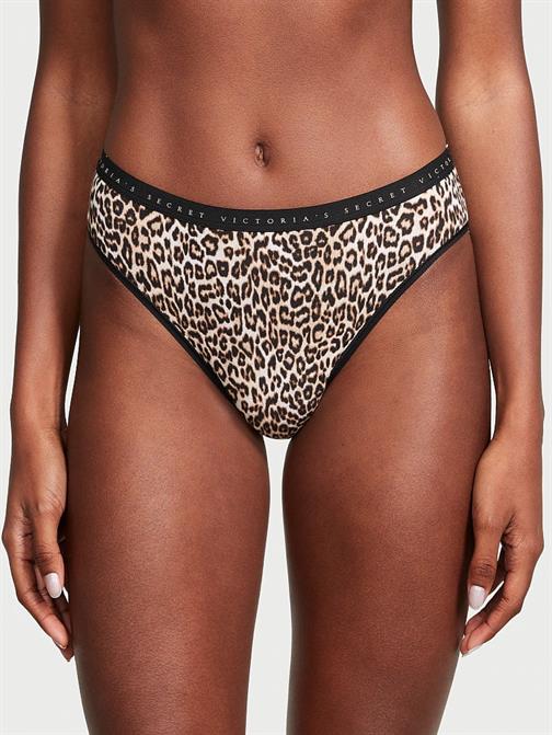 Victoria's Secret Esnek Pamuklu Yüksek Bacak Boxer Külot