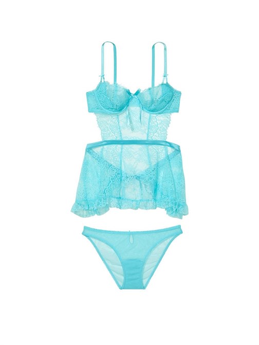 Wicked Arkası Açık Babydoll