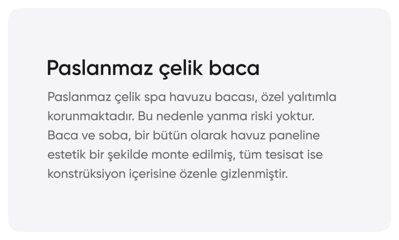 doğal odun sobalı spa havuzu