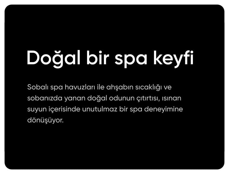 odun spa havuzu