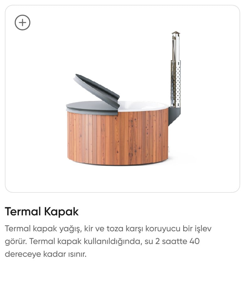 Spa Jakuzi Termal Kapak Lifti