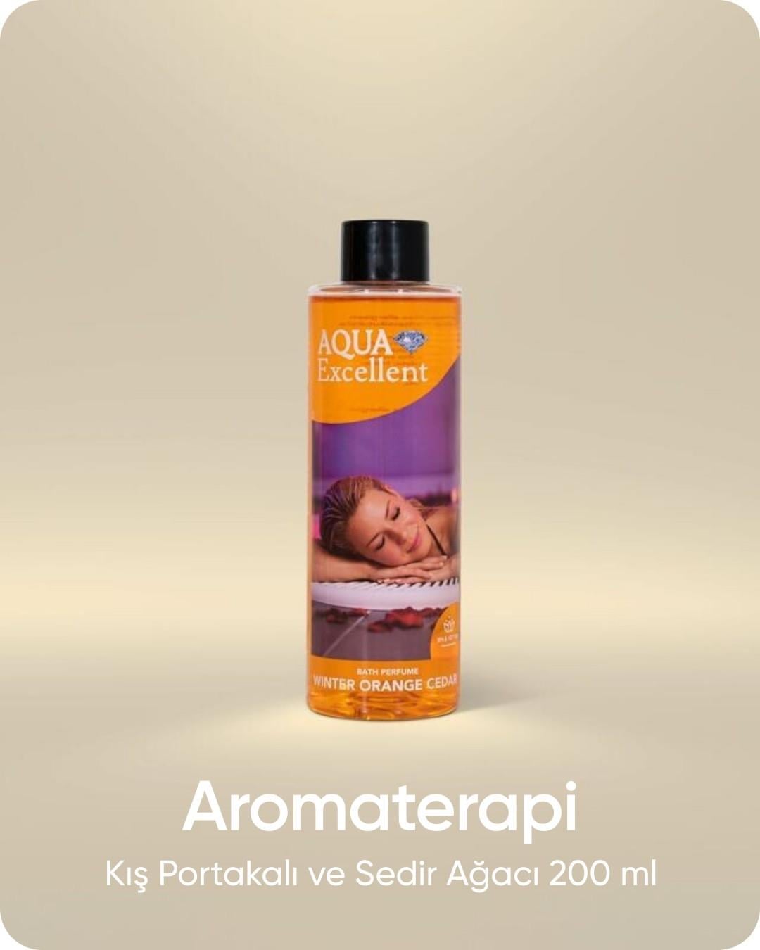 Aromaterapi Jakuzi Kokusu Kış Portakalı ve Sedir Ağacı 200ml