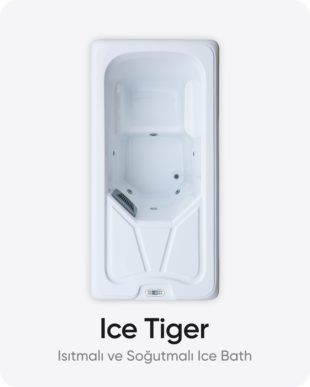 Ice Tiger Isıtmalı ve Soğutmalı Ice Bath - Cold Plunge - Buz Küveti 215x110x80 cm
