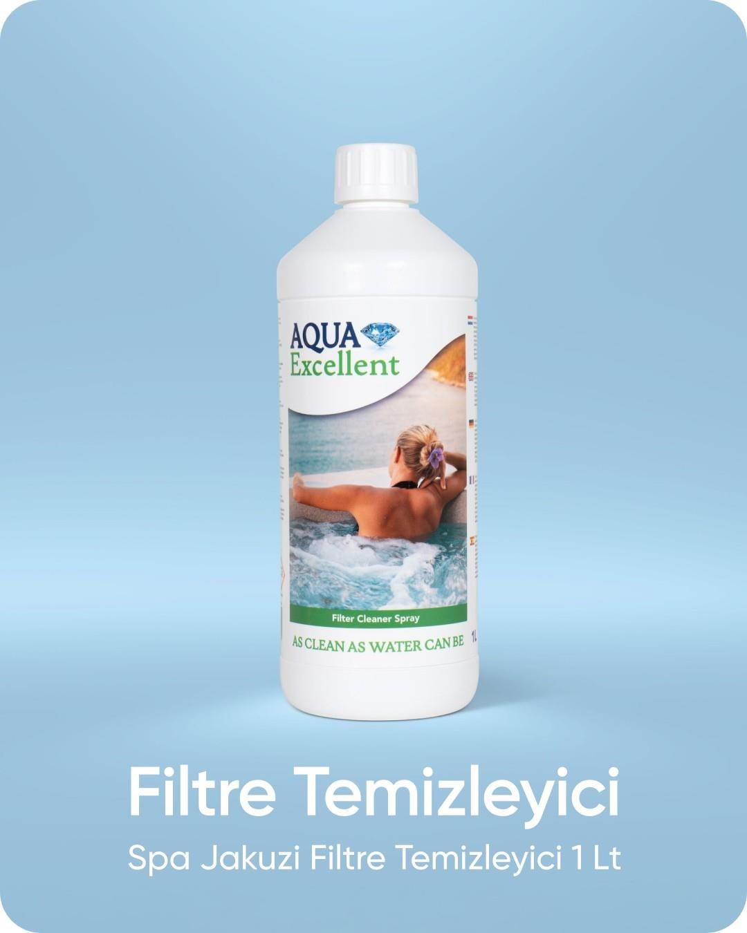 Spa Jakuzi Filtre Temizleyici Sprey 1L