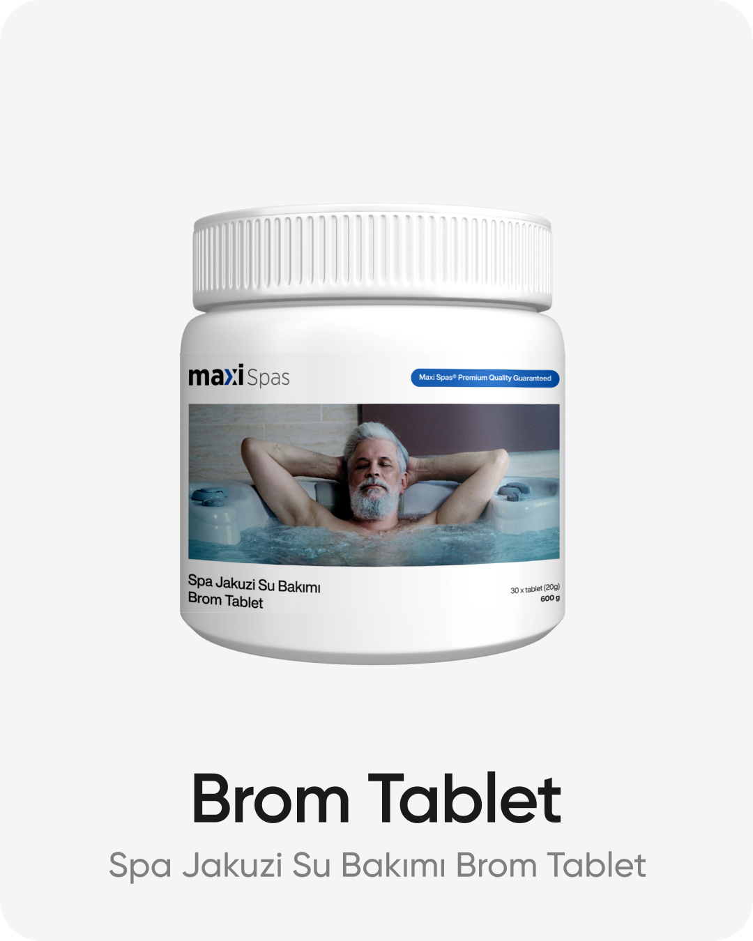 Spa Jakuzi Su Bakımı Brom Tablet 600g (30x20g)