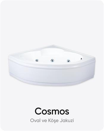 150X150X56 (h) cm Çift Kişilik Oval Köşe Dökme Akrilik Jakuzi / Küvet