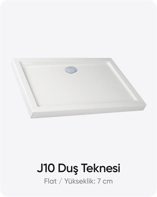 J10 Dikdörtgen Duş Teknesi 90x120 cm