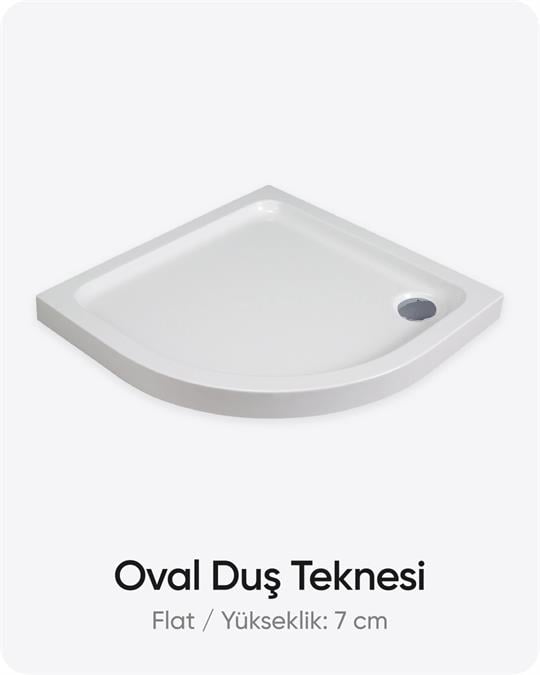 Oval Duş Teknesi