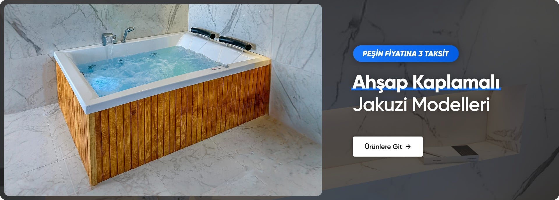 Ahşap Kaplamalı Jakuzi