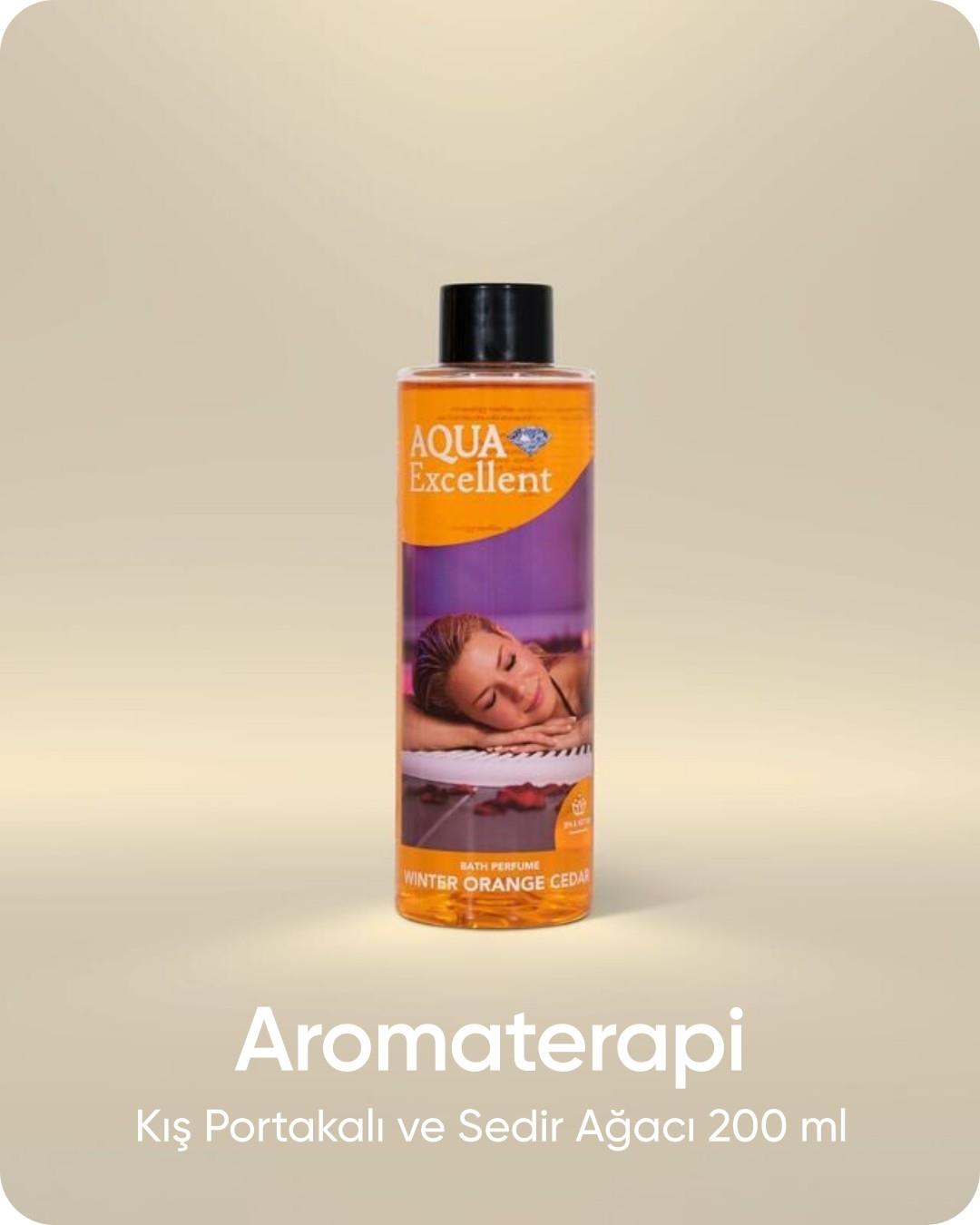 Aromaterapi Jakuzi Kokusu Kış Portakalı ve Sedir Ağacı 200ml