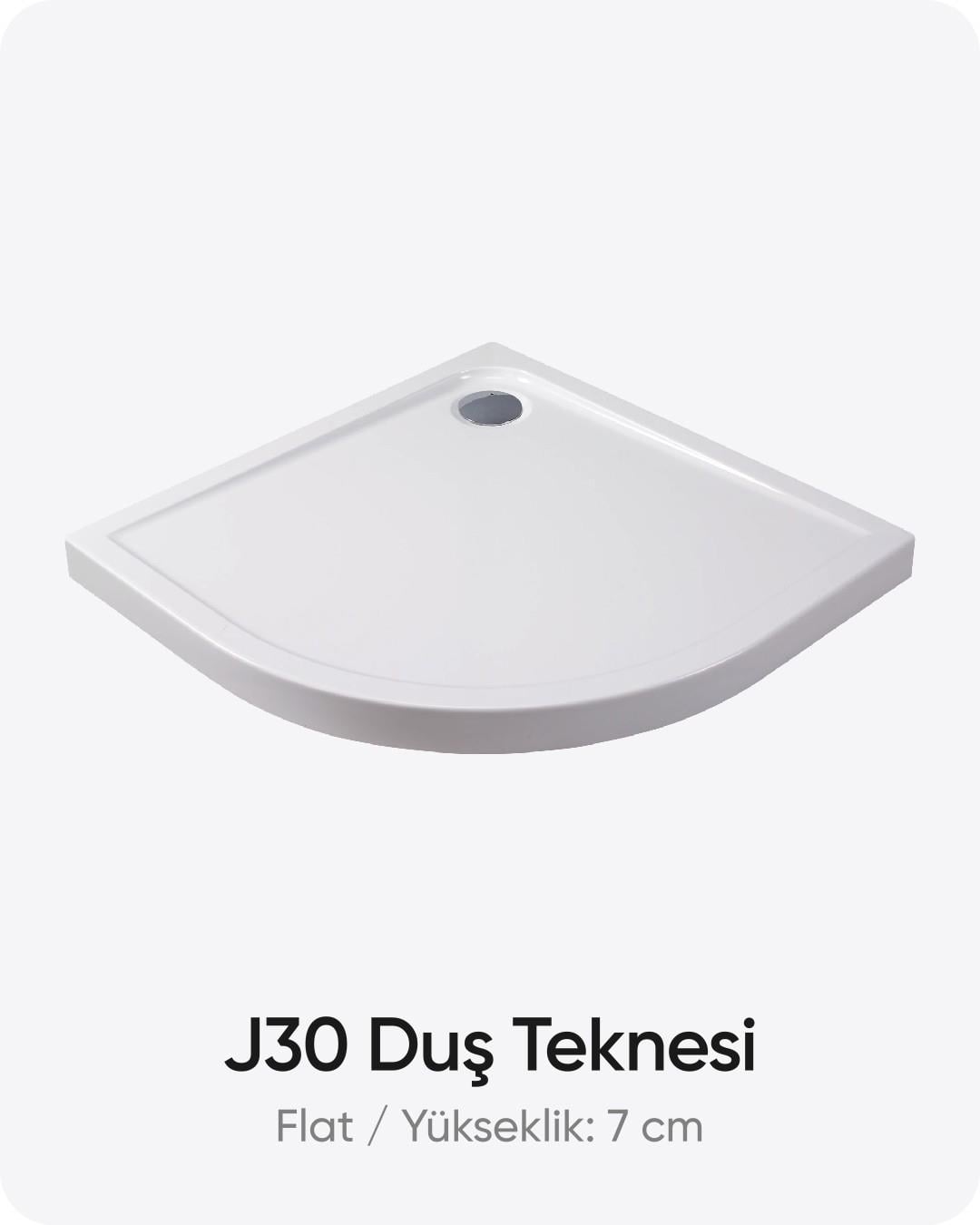 J30 Oval Duş Teknesi
