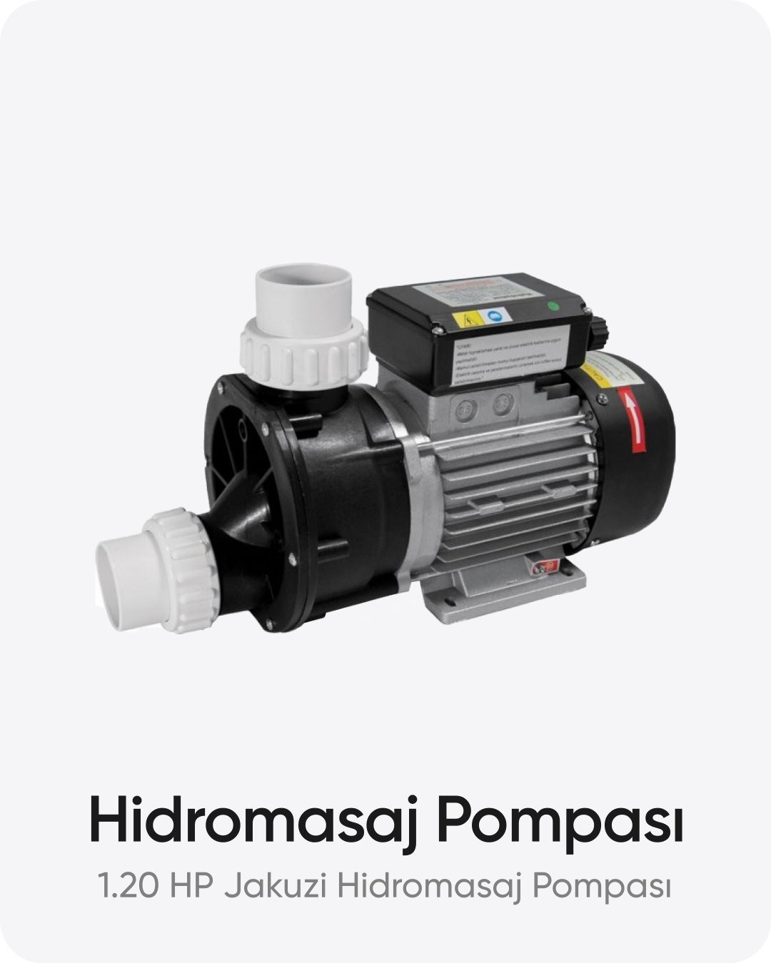 Jakuzi Hidromasaj Pompası 1.20 HP