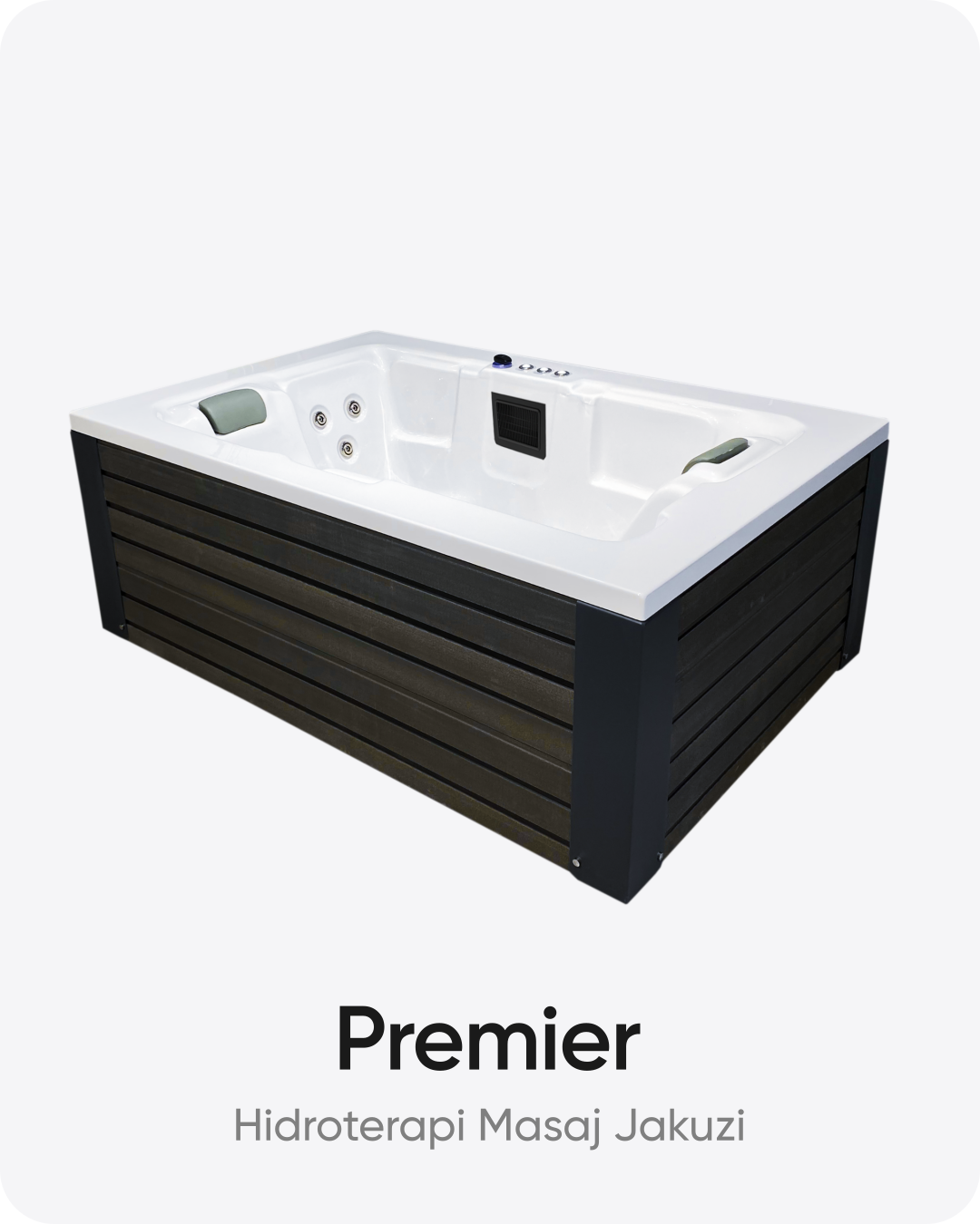 Premier 3 Kişilik Hidroterapi Masaj Jakuzi 200x135x75 cm