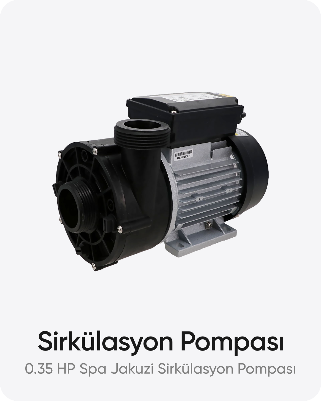 Spa Jakuzi Sirkülasyon Pompası 0.35 HP