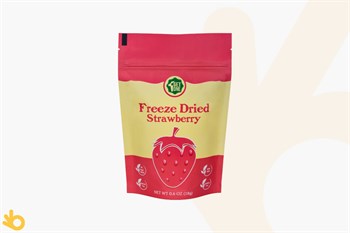 Get One Freeze Dried Strawberry - Kuru Meyve - Çilek - 20g