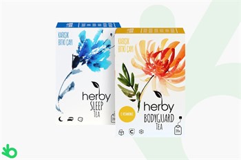Herby Destek Paketi 2'li - Karışık Bitki Çayı (1 Adet Sleep Tea, 1 Adet Bodyguard Tea)