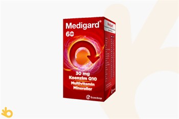 Medigard - Koenzim Q10, Multivitamin, Multimineral Takviye Edici Gıda - 60 Tablet