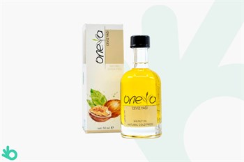 Oneva Ceviz Yağı / Walnut Oil - %100 Doğal - Soğuk Sıkım (Soğuk Pres) - 50ml