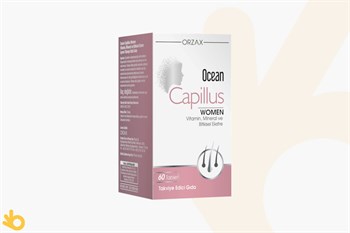 Orzax Ocean Capillus Women - Multivitamin, Mineral, Bitki Ekstresi Takviye Edici Gıda - 60 Tablet