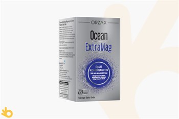 Orzax Ocean Extramag - Magnezyum Takviye Edici Gıda - 60 Tablet
