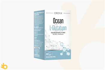 Orzax Ocean L Glutatyon Takviye Edici Gıda - 250mg - 30 Tablet