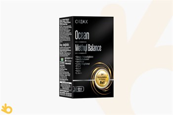 Orzax Ocean Methyl Balance - B Vitaminleri, Çinko, Betain, Serin, Kolin - Gıda Takviyesi - 30 Kapsül